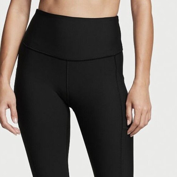 Victoria's Secret Pants - VICTORIA'S SECRET black High Rise Leggings w/ Phone side pocket, M